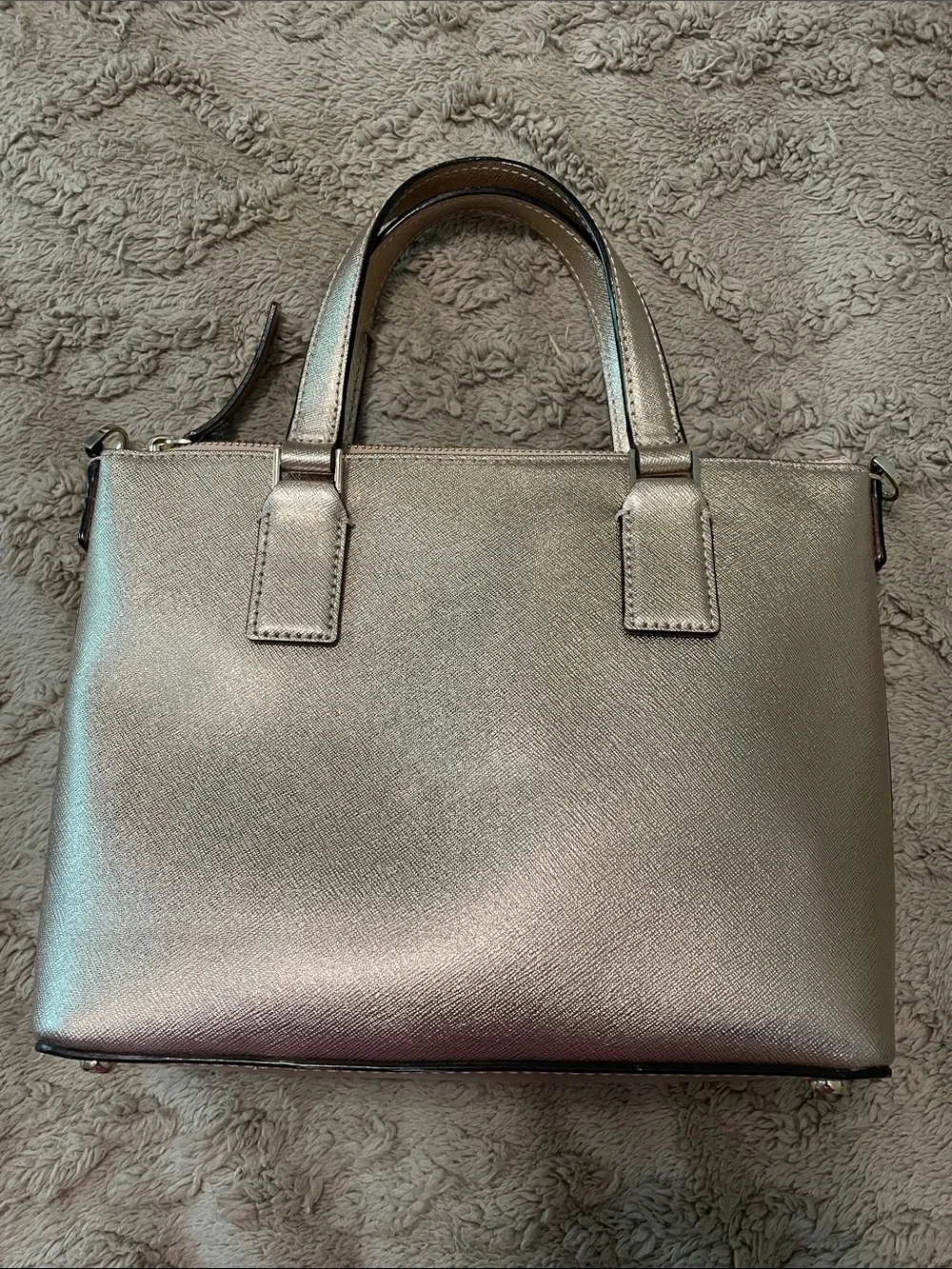 kate spade Metallic Rose Gold Handbag